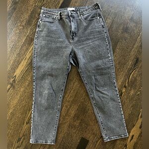 Madewell Curvy Perfect Vintage Jeans - THESE ARE RIPPED - PRICED TO SELL
